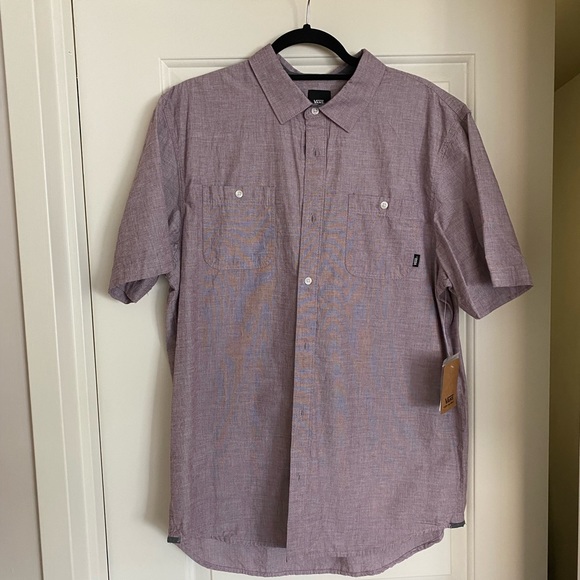 Vans short sleeve button down new with tags - Picture 1 of 1